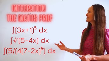 The Maths Prof: Integration of (ax+b)ⁿ