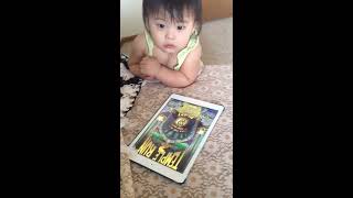 Temple run game playing by baby screenshot 2