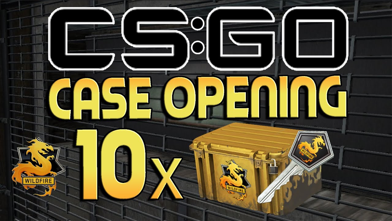 WILDFIRE TIME! - CS:GO 10 Wildfire Case Opening - YouTube