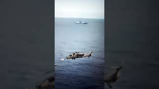 вертолет атаковал корабля дрон снял #drone #shorts #video