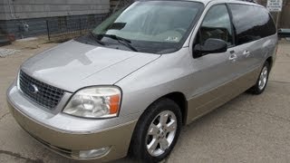 2004 Ford Freestar Limited Elite Auto Outlet Bridgeport Ohio