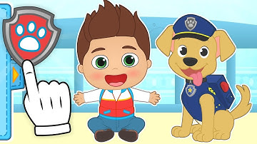 BEBE ALEX 👶 Se transforma en Perro Policía | Dibujos animados infantiles #babypets