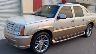 2002 Cadillac Escalade EXT 6L Vortec AWD Walkaround and Startup 10272022