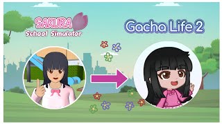 How to Create Mio Aida in Gacha Life 2 😍 Sakura School Simulator | Gacha Life 2