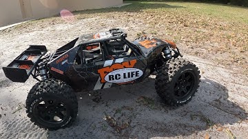 Losi dbxle duratrac six packs dont stay glued im upset about this one