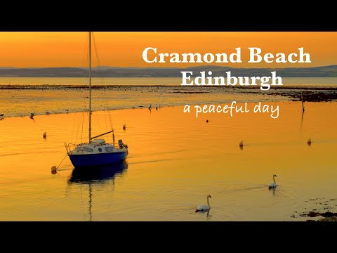 A Day At Cramond Beach, Edinburgh, Scotland | A Mindful Moment Film & Music for Peace & Relaxation