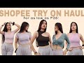 SHOPEE TRY-ON HAUL! 2.2 READY 💸 (clothes &amp; shoes) + MINI GIVEAWAY!! closed ♡ | Crissa Merilo
