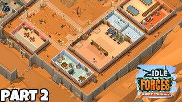 Army Tycoon : Idle Base Part 2 Gameplay Walkthrough | Android / iOS