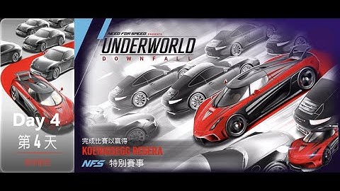 Koenigsegg regera | underworld | downfall | NFS: No Limits | Day 4