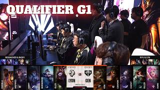 Lyon Vs Gen  Game 1  Day 4 First Stand 2026  Lyon Vs Geng G1  Game