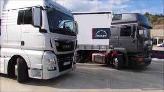 MAN F2000 versus MAN TGX encamion