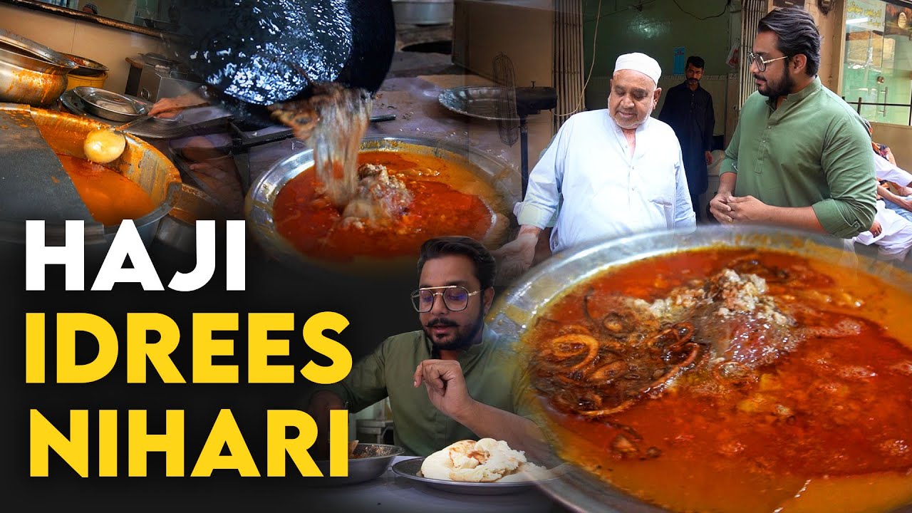 Haji Idrees Nihari | Ranchore lines | Best Nihari Of Karachi | Karachi Street Food | Foodistive