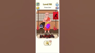 Dop5 level 755..🎮Scare her #shorts gamers #yt#views #dop5game #feed #gamer youtube#dop5 watching#sub