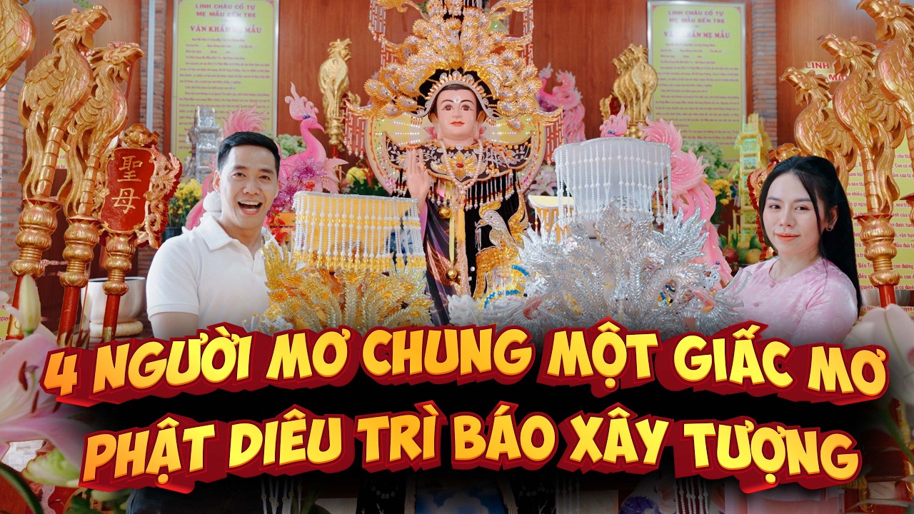 Sự tích mẹ mẫu Bến Tre, Phật Diêu Trì hiện về đòi về đất này ngự, chùa Linh Châu Cổ Tự