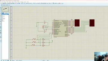 Bài tập 4: Cho vi điều khiển PIC16F887 kết nối với 2 led 7 đoạn và 3 nút nhấn: UP, DW, START.