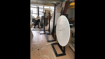 Colombia Client use Blue Elephant 1825 cnc router machine to cut circular