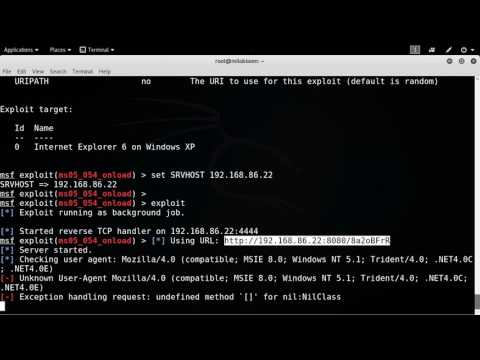 How to  Browser Attacks Using Metasploit