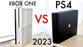 Xbox One Vs PS4 In 2023! (Comparison) (Review)