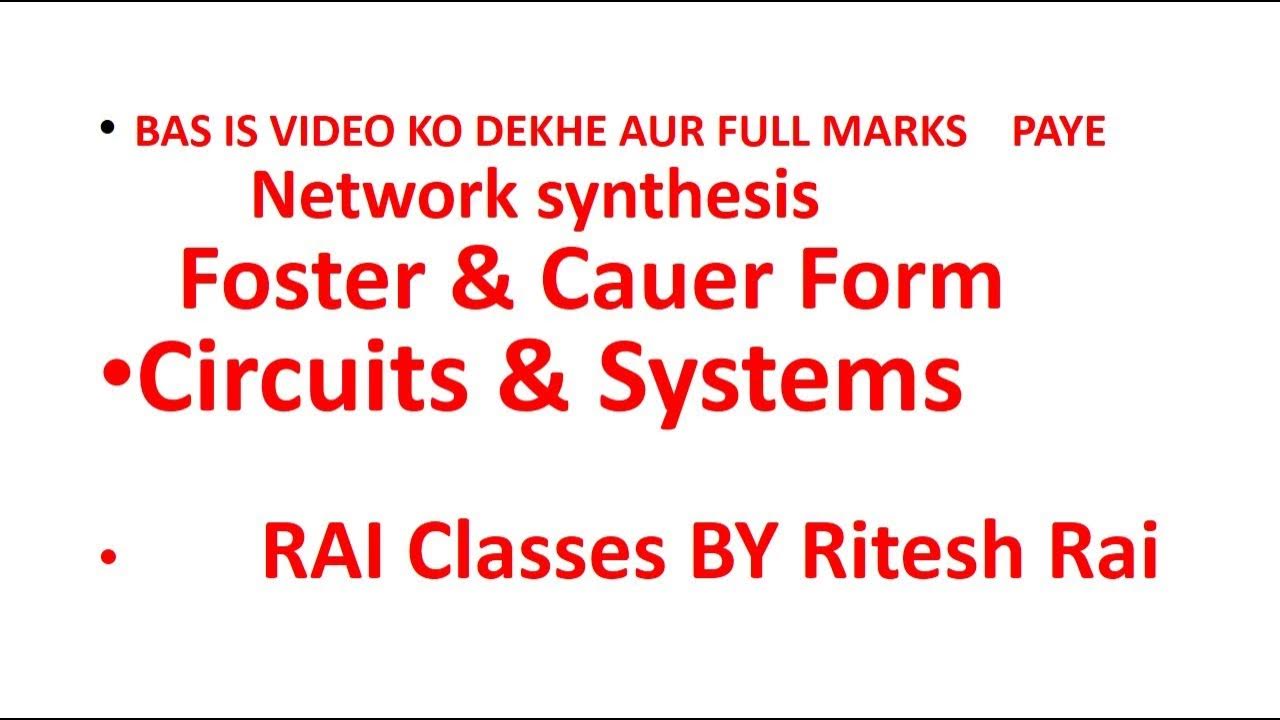 L01 UNIT4 Foster 1 & Foster 2 Forms Synthesis