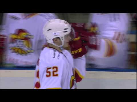 Miro Makinen scores his first KHL goal off Atte Makinen