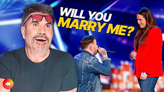 Surprise MARRIAGE PROPOSALS On Stage! 💍 Judges Had NO IDEA