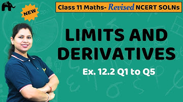 Limits and Derivatives Class 11 Maths Revised NCERT Solutions Chapter 12 Exercise 12.2 Questions 1-5