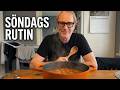 Följ med mig en hel söndag | Långkok, tvätt & välförtjänt glass!