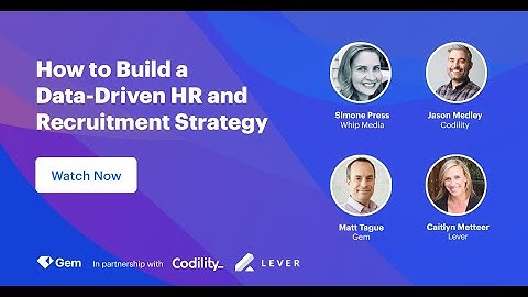 How to Build a Data-Driven HR & Recruitment Strategy