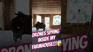 🤬DRONES SPYing homes!! 🤯😱 #Viral #Short #Drone #Spy #AI #Robot #WTF