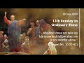 June 28 - 13th Sunday in Ordinary Time Healing Mass Online Today | Fr Mario Sobrejuanite