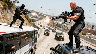 2025 Action Movie | Drug Dealers Hijack a Bus; Elite Special Forces Chase Them on the Highway！ screenshot 2