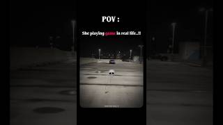 POV : She playing game in real life 🔥 #porsche #controller #remote #supercar #toys