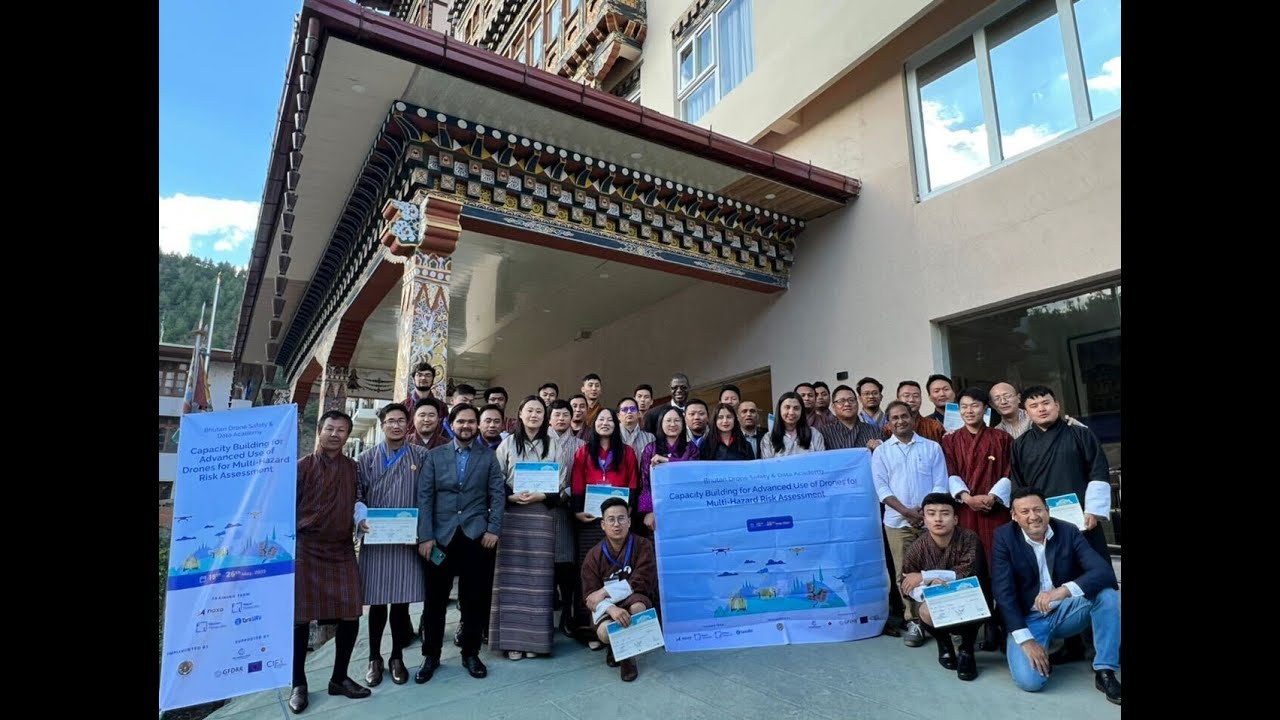 Drones for Multi - Hazard Risk Assessment Training in Bhutan