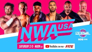 NWA USA S1E5 | Austin Aries v Luke Hawx! Darius Lockhart v Ariya Daivari! Corino & Morton Face Off!