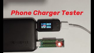 Phone Charger Tester