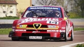 Pure sound Alfa 155 2.5 V6 Ti ITC - Davide Cironi Drive Experience