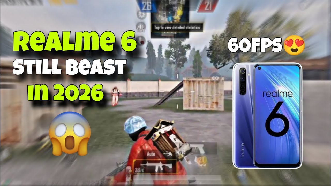Realme 6🔥Still Perfect Device For Pubg in 2026 | Realme 6 Pubg Test 2026😍