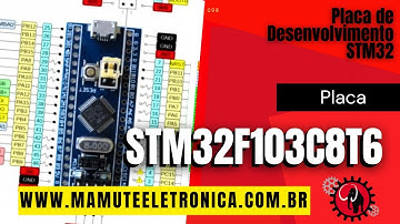 098 - Placa de Desenvolvimento  STM32F103C8T6 #vempramamute