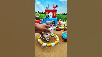 diy mini tractor video mini water pump science project machine #ytshorts #cartoon  #tractor