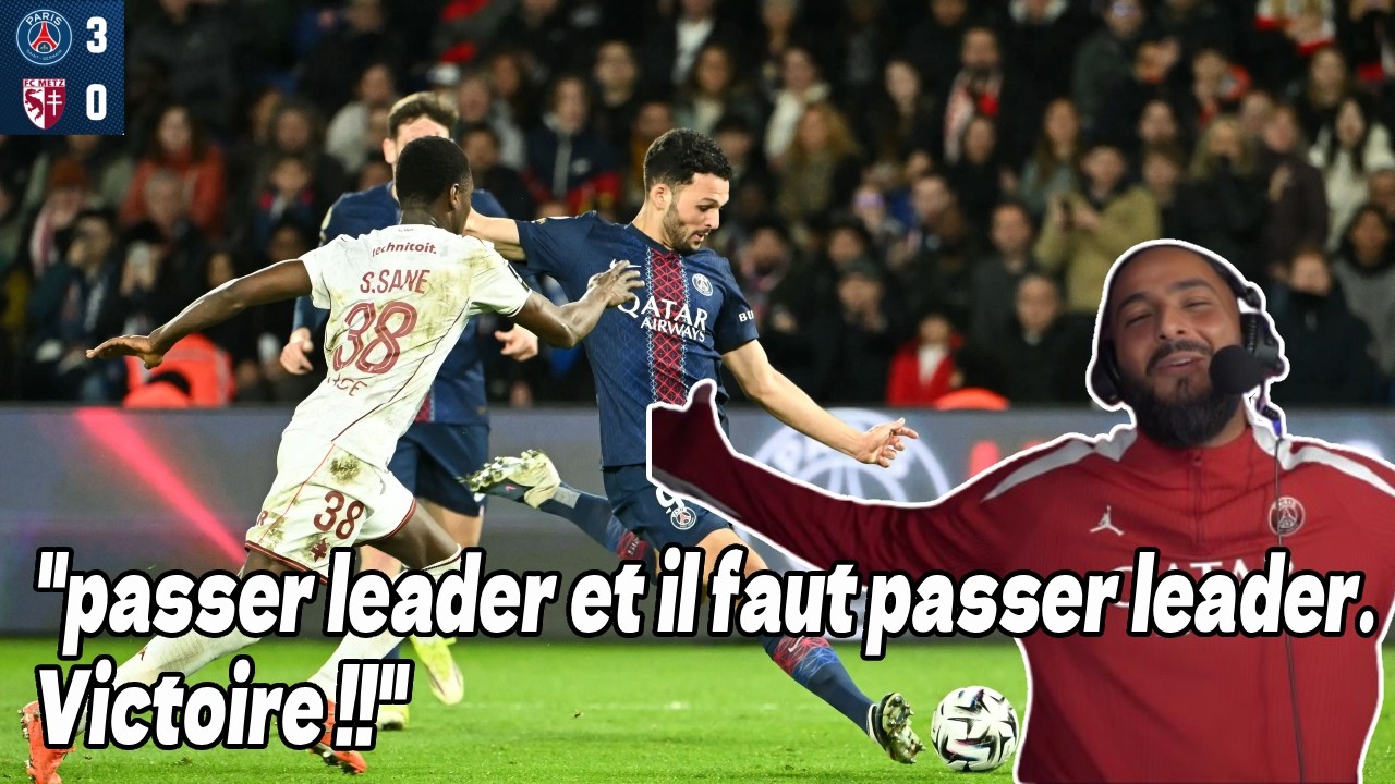 🔥😱 Réactions de L’Immigré Parisien | PSG 3-0 Metz | PARIS EN PATRON ! | Ligue 1