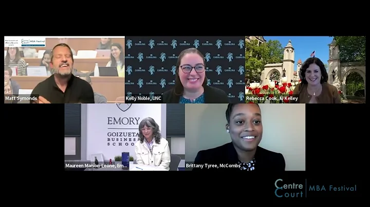 CentreCourt MBA Careers Panel: UNC Kenan-Flagler, Texas McCombs, Indiana Kelley, Emory Goizueta