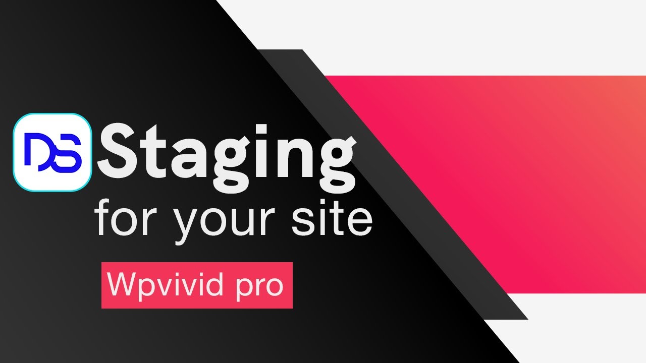 WordPress staging setup and copy to live site - with WpVivid pro plugin ...