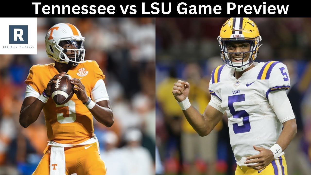 Tennessee vs LSU Game Preview College Football YouTube