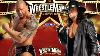 WWE 2K22 UNDERTAKER VS BATISTA GAMEPLAY PS4
