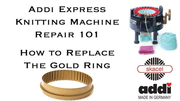 Replacing the Handle of the Addi Express Knitting Machine 