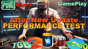 After New update, Once Again TGB Chinese Vs Gameloop AIO - CPU and RAM usage Check in PUBG Mobile