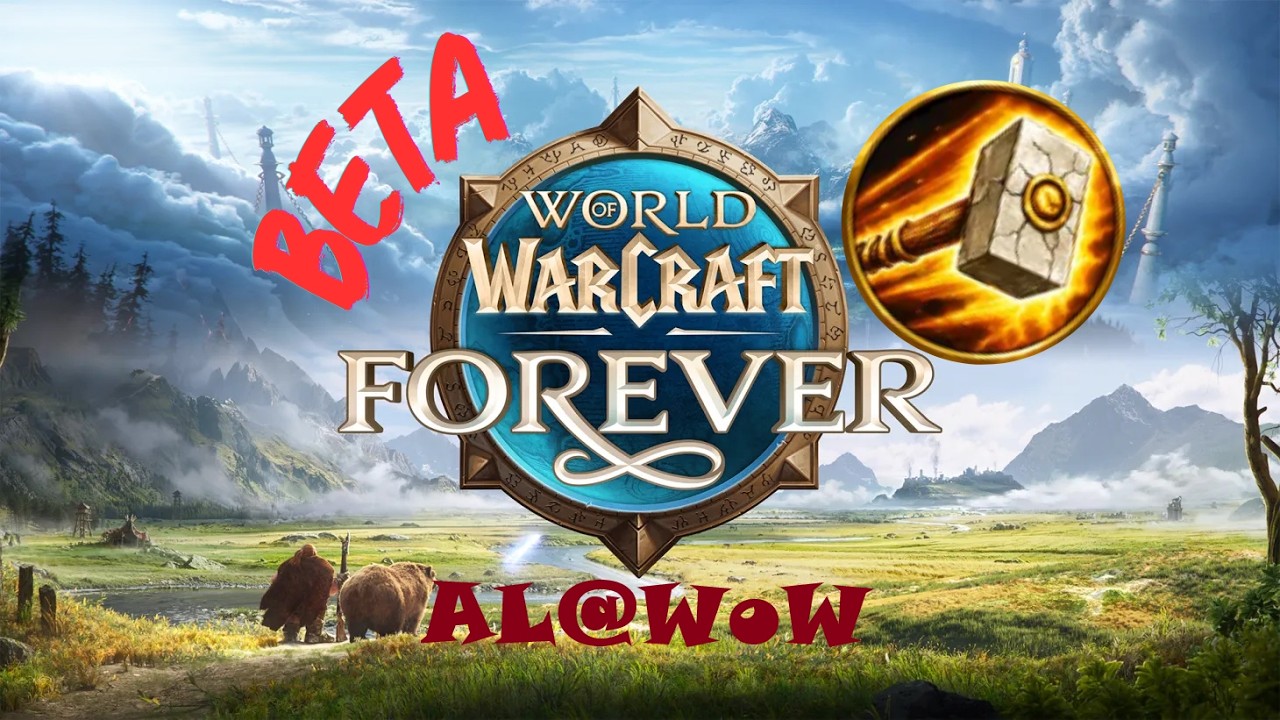 WOW Forever beta (Undead Paladin) -testrun