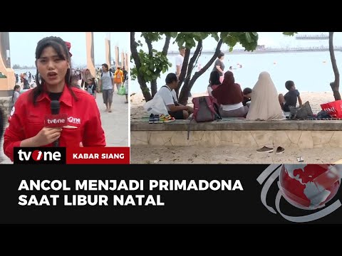 Pantai Ancol Cukup Ramai oleh para Pengunjung yang Mengisi Hari Libur Natal | Kabar Siang tvOne