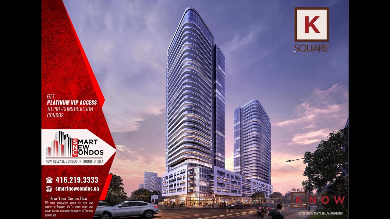 KSQUARE CONDOS (West Tower) Kennedy & Hwy 401 Exclusive VVIP YouTube