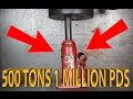 Experiment Youtubes Strongest Hydraulic Press | The Crusher